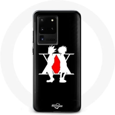 Hoesje voor Samsung Galaxy S20 Ultra Hunter x Hunter Manga Logo Zwart
