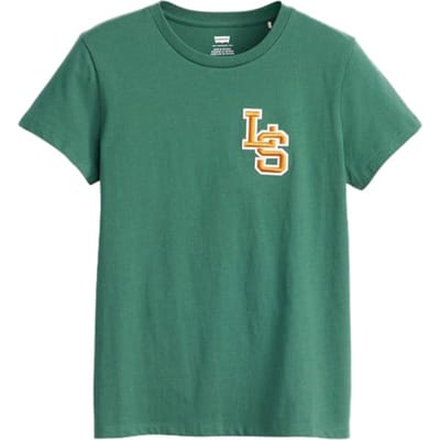 Levi's The T-shirt Green Maat: XS | Tops Outlet | Dames | Groen