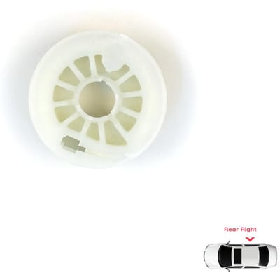 V1BWR5223 Raammechanisme Reparatiekabel Rol Tandwiel Spoel Wiel Katrol Achterdeur Rechts voor Kia Ceed Cee'd MK2 JD 2012-2018 5-Deurs 83460A2010