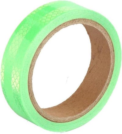 Reflecterende tape - GROEN - 3 meter - 25mm