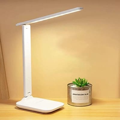 SVN® Bureaulamp led dimbaar daglicht - Tafellamp Nagelstyliste Met 11 felheid instellingen - Tafellamp - Daglichtlamp - Wit - 9cm x 26cm x 28cm
