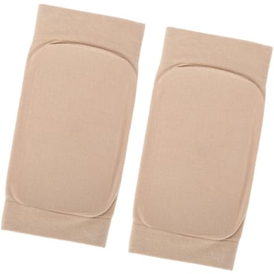 Zachte Elastische Enkelbeschermingsmouw Siliconen Beschermkussen Ademende Voet Hiel Scheur Sok beige