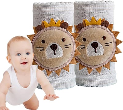 Baby Kniebeschermers - Gevoerde Bandages - Veilig Kruipen - Machinewasbaar - 0-3 Jaar - Meerdere Prints