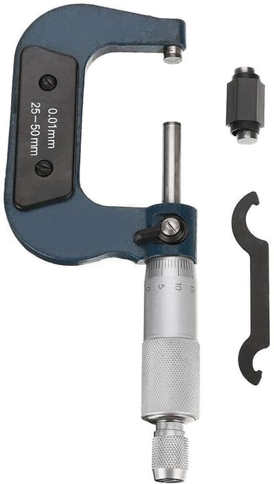 Micrometer - Precisie Meetinstrument - Geschikt voor Professionals - Vernier Caliper - Hoogwaardige Precisie - Ideaal voor Metingen - Dra.