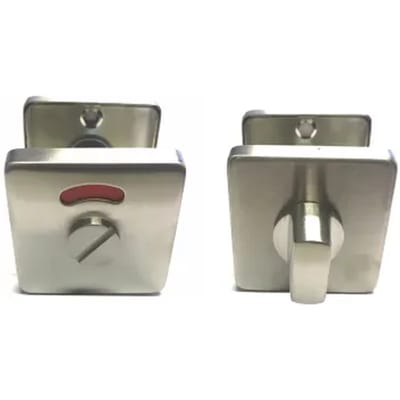 Avenue Badkamerslot Wc-slot Cubic - Geborsteld Rvs - 40x40mm