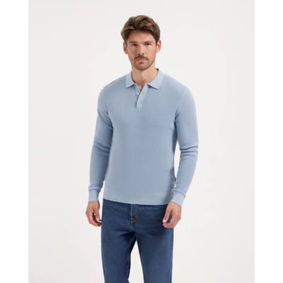 Saint Steve Polo lange mouw 241297