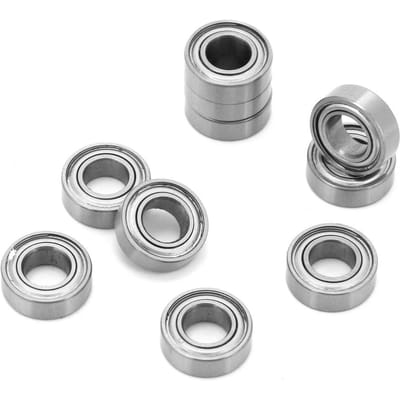 10 stuks R166ZZ 4.762*9.525*3.175mm Enkelrijig Metaal Afgeschermd Diepgroef Stalen Kogellagers
