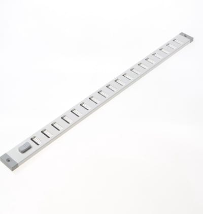Gavo Schuifrooster aluminium wit gaas 50 x 50cm (Prijs per stuk)