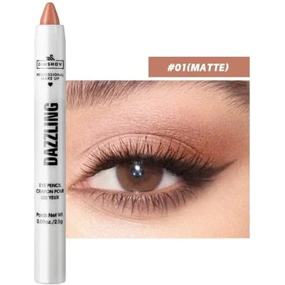 Highlighter Oogschaduw Potlood Waterdicht Glitter Mat Nude Oogschaduw Liggende Zijderups Make-up Pigment Cosmetica Wit Eyeliner Potlood
