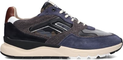 Floris Van Bommel Sfm-10154 De Treener Sneakers - Suède - Heren - Blauw - Maat 47