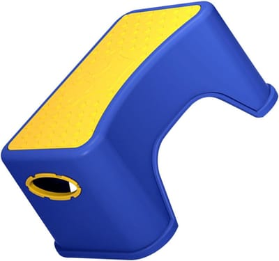 Toiletkrukje - Voetenbankje Opstapje - Ontlasting Verbeteren - Antislip Ontwerp - 26.5 x 15.8 x 14 cm - Blauw
