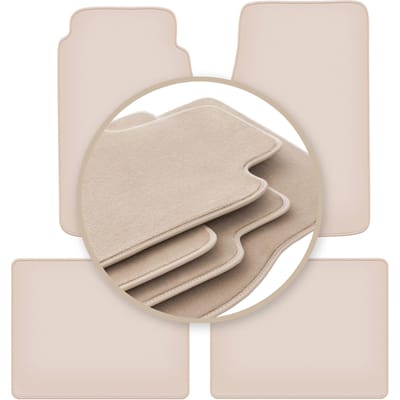 PREMIUM beige vloermatten voor: Jeep Grand Cherokee XJ off-road 1992-1998