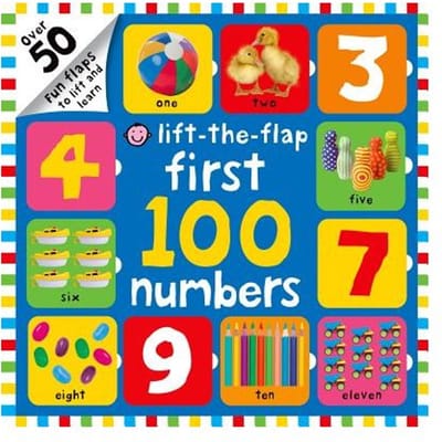 First 100 Numbers Lifttheflap - ROGER PRIDDY