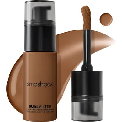smashbox Stichting Dual Filter 2-in-1 concealer + foundation Foundation Dames 23.6 ml