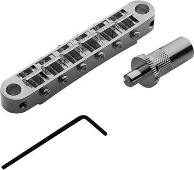 TonePros T3BT-CH Tune-o-Matic Brug voor Importgitaren - Chroom