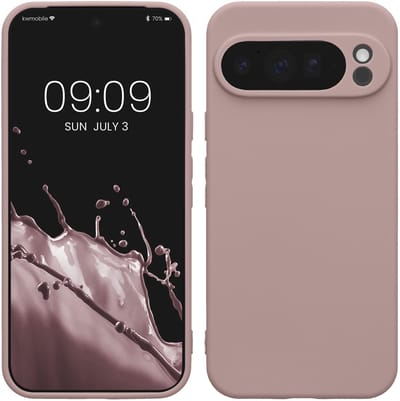 kwmobile telefoonhoesje geschikt voor Google Pixel 10 Pro XL - Hoesje voor smartphone - Precisie camera uitsnede - In licht oudroze