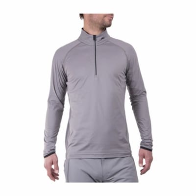 Skipully KJUS Men Feel Half-Zip Pewter-Maat 52