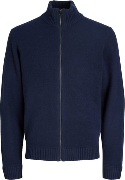 JACK&JONES - POCCLAY CASHMERE KNIT FULL ZIP CARDIGAN - Heren - Cardigans