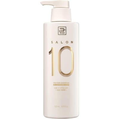 Mise-en-scène Salon 10 Proteïne Shampoo voor Beschadigd haar 500ml/990ml 500ml white