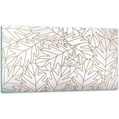 TMK ArtDeko - Snijplank - 52x30cm - Glas - Hittebestendig