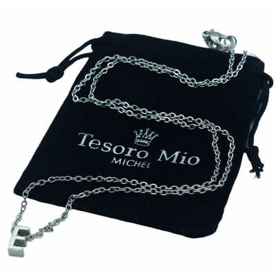 Ketting Letter E Letterhanger - Minimalistisch - Premium Staal