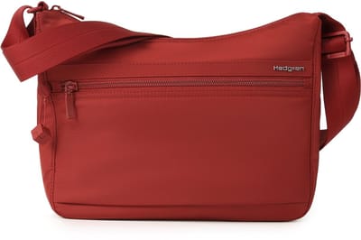 Hedgren Harpers Dames Crossbodytas met RFID-bescherming – Middelgroot – Dahlia Red