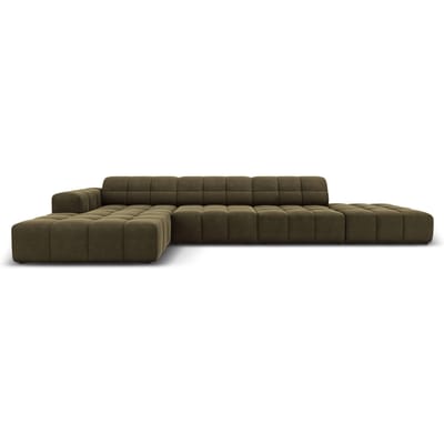 Hoekbank Chicago links velvet | Cosmopolitan Design