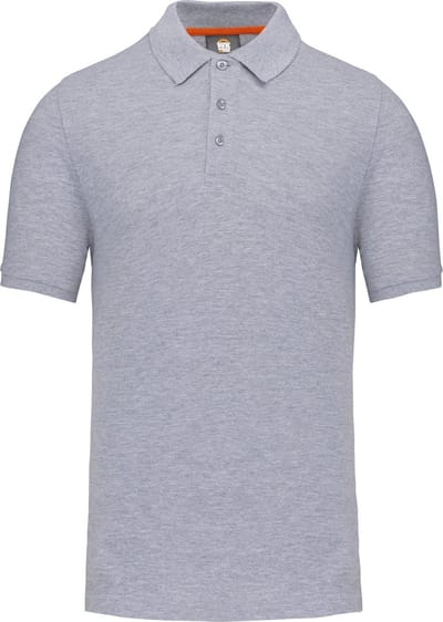 WK. Designed To Work Eco friendly poloshirt WK207 - Oxford Grey - S