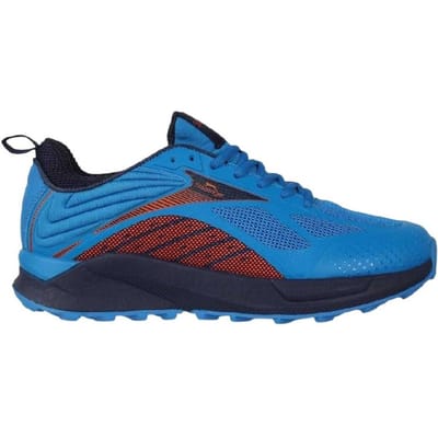 Slazenger Heren Logo Mesh Hockeyschoenen (Blauw/oranje)
