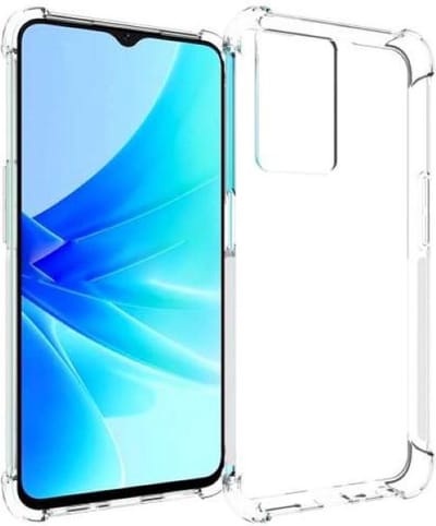 Crystal Antishock TPU Hoesje - Geschikt voor OPPO A57 / A57s / A77 - Shockbestendige Back Cover Transparant