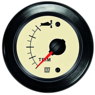 VETUS TRIMN beige Trimmeter 12/24V Ø 52mm