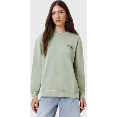 AllSaints Soleil Etta Sweat Abbey Stone Green Taglia: XS | Maglioni a maglia Outlet | Donna | Verde