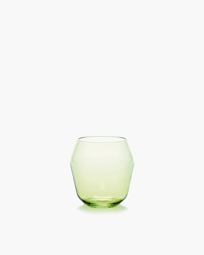 Serax Ann Demeulemeester Billie waterglas 25cl groen (set van 4)