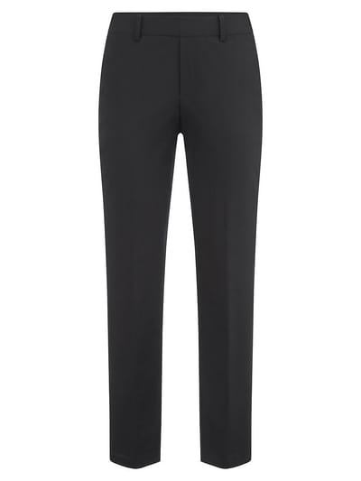 Slim Fit 7/8-broek Van Peter Hahn zwart
