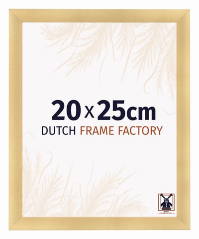 Fotolijst 20x25 cm - MDF - Goud Mat - Praag