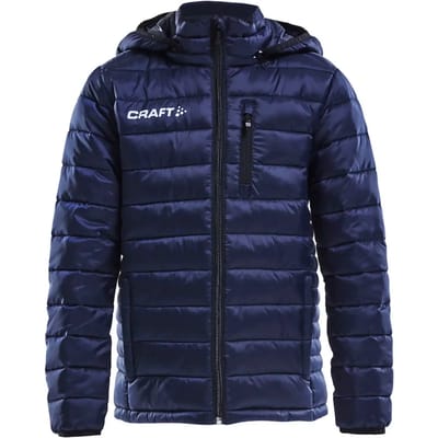 Craft Isolate Donsjas Met Kap Kinderen - Marine | Maat: 146/152