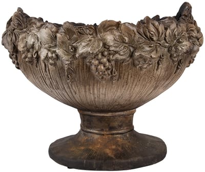 Clayre & Eef Bloempot 54x34x43 cm Bruin Keramisch materiaal