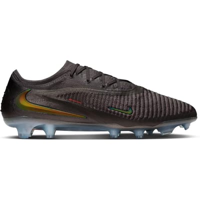 Nike Phantom 6 Low Elite LV8 FG Medium Ash Black Gold Amber Unisex Voetbalschoenen IF4097-288 40