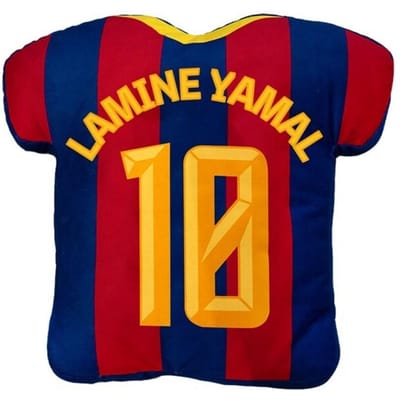 FC Barcelona Shirt-Vormig Kussen 10 Lamine YAMAL BARCA