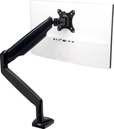 Kensington SmartFit® One-Touch in hoogte verstelbare enkele monitorarm Zwart