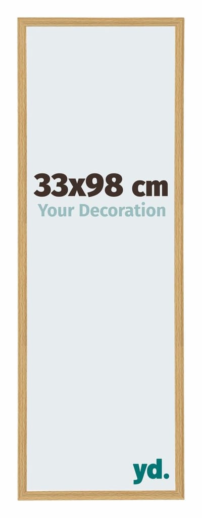 Your Decoration - Fotolijst 33x98 cm - Kunststof - Beuken Licht - Annecy