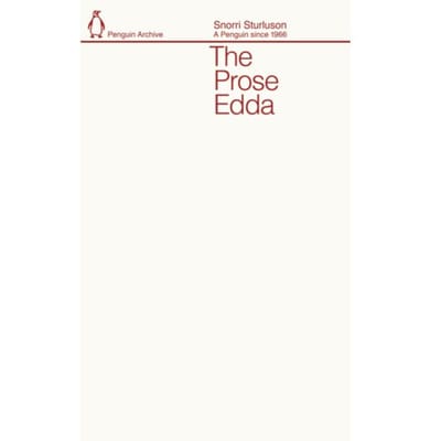 The Prose Edda - Penguin Archive - Snorri Sturluson