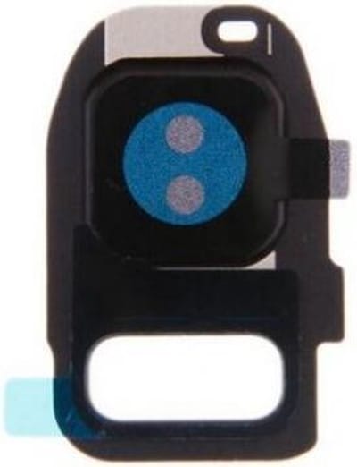 Camera Lens Cover  inclusief lens geschikt voor de Samsung Galaxy S7 zwart