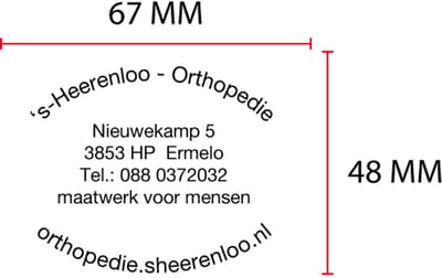 Stempelplaatje Posta LL805