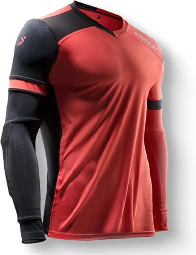 Voetbalkeepersshirt Heren met Duurzame Bescherming en Ergonomische Pasvorm