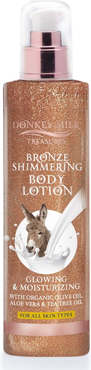 Pharmaid Donkey Milk Treasures Bronze Shimmering Body Lotion - 250ml | Voor een Stralende en Gezonde Huid