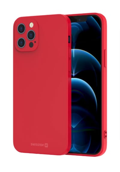 Swissten Soft Joy Hoesje Geschikt voor Samsung Galaxy A53 5G – Rood – 34500241