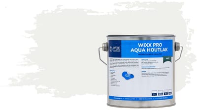 Wixx PRO Aqua Houtlak Matt - 2.5L - RAL 9016 | Verkeerswit