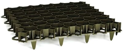 Rasengitter groen, RKP1 ca. 49,2x49,2x3,9cm, Grastegels kunststof