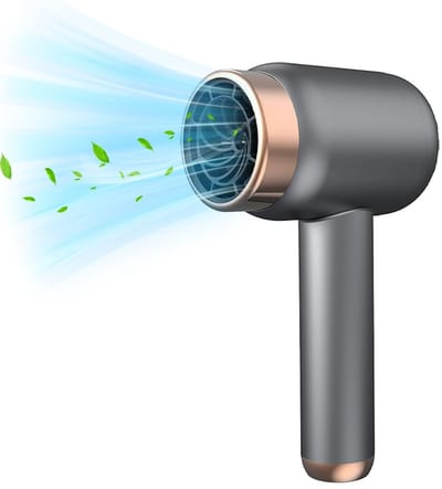 Ynkkvre - Föhn - Hair Dryer - Draadloze Föhn - Reisföhns - Ultralicht - 26.000 RPM - 3 Snelheidsstanden - USB Oplaadbaar - Koude/Warme Lucht